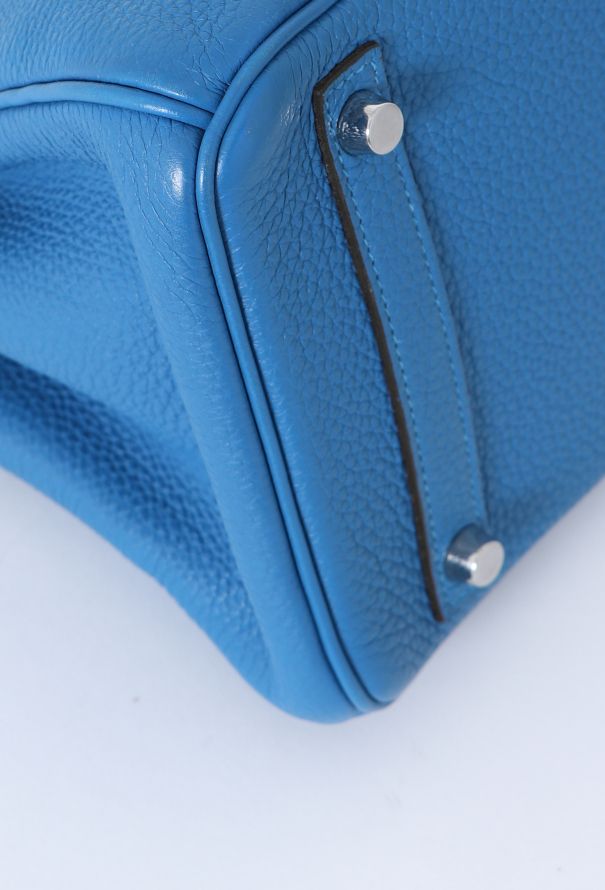 Hermès Bleu Mykonos Togo Birkin 30 - 9
