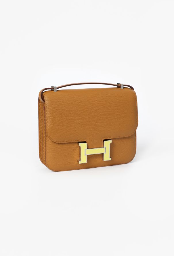 Hermès Sesame Epsom Constance 18 with Enamelled ‘H’ - 3