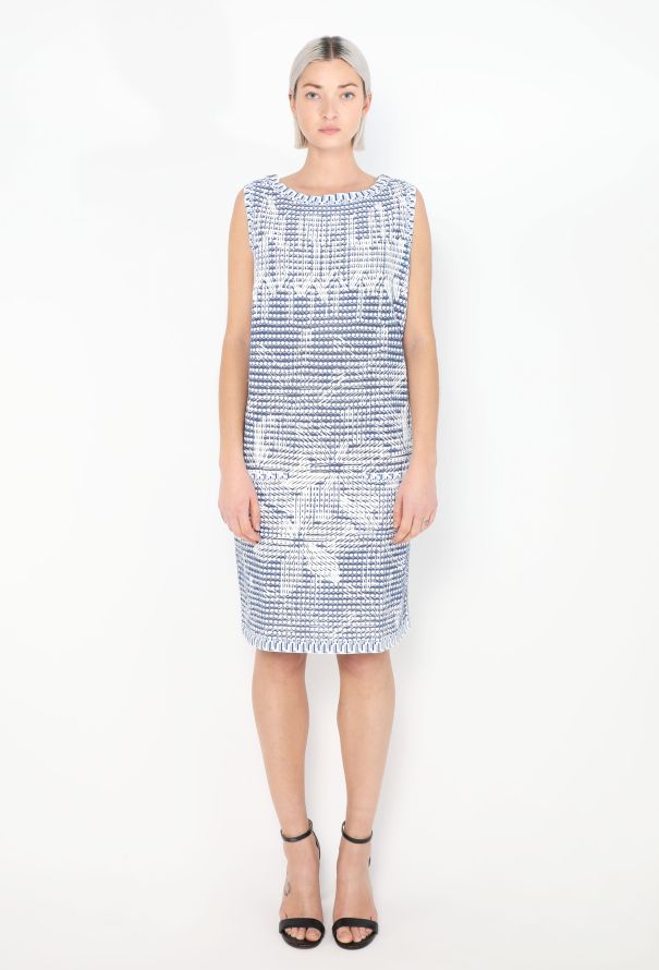 Chanel 2014 Floral Appliqué Dress - 3 Chanel 2014 Floral Appliqué Dress - 3