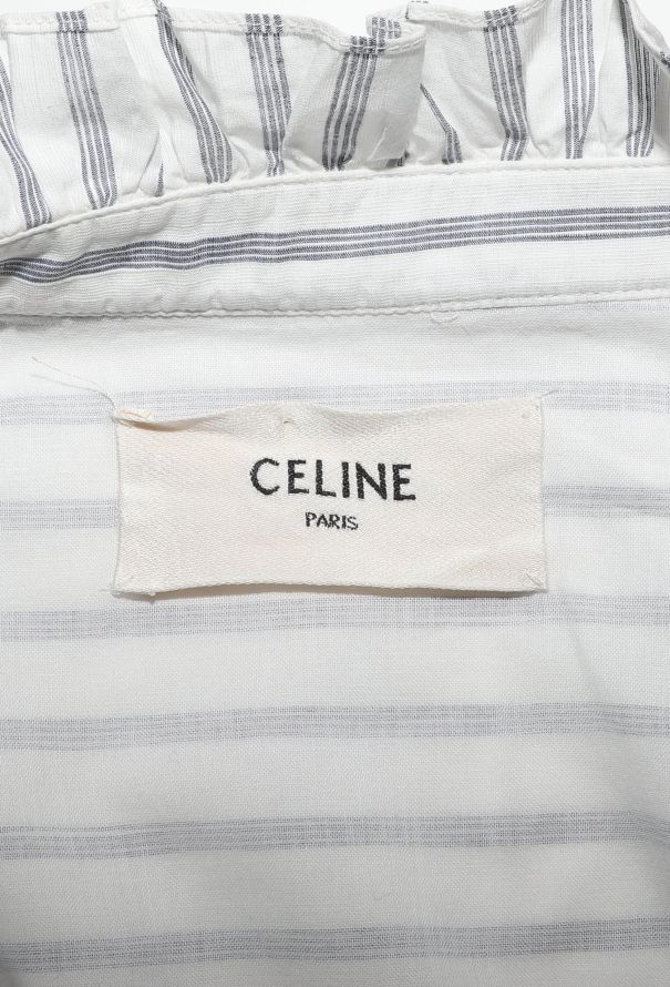 Céline 2020 Striped Smock Dress - 5