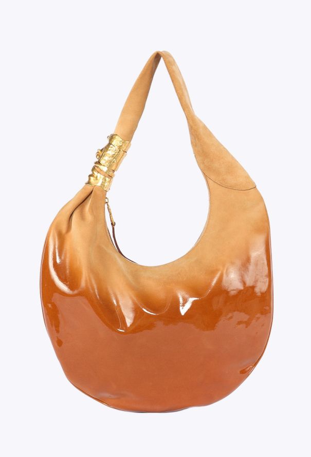 Schiaparelli Large Suede Soufflé Bag, S/S 2025 - 6