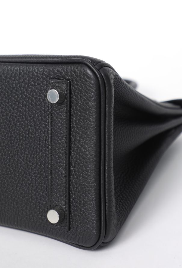 Hermès Highly Coveted Black Togo Birkin 25 - 14