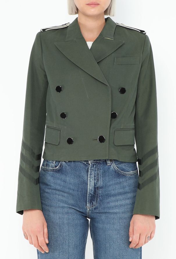 Sacai S/S 2015 Layered Military Jacket - 7