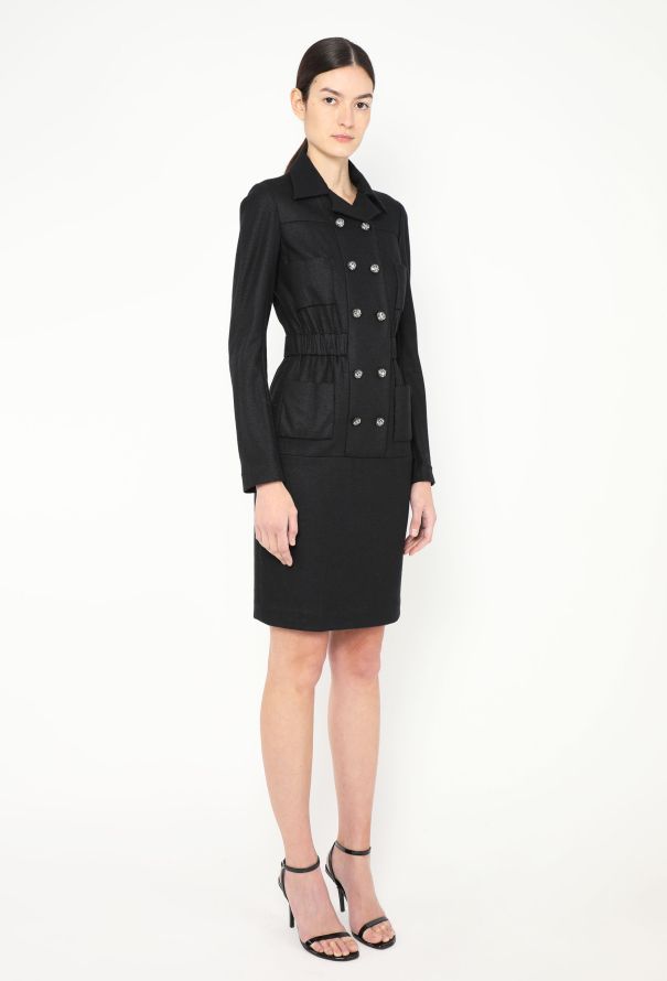 Chanel Pre-Fall 2009 Paris-Moscow Felted Dress - 5 Chanel Pre-Fall 2009 Paris-Moscow Felted Dress - 5