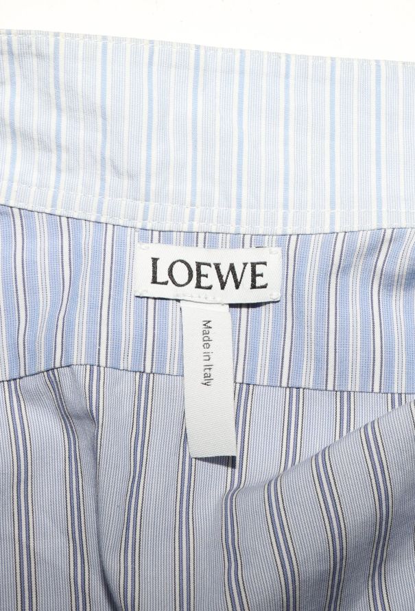 Loewe S/S 2018 Asymmetrical Pinstripe Tunic - 7