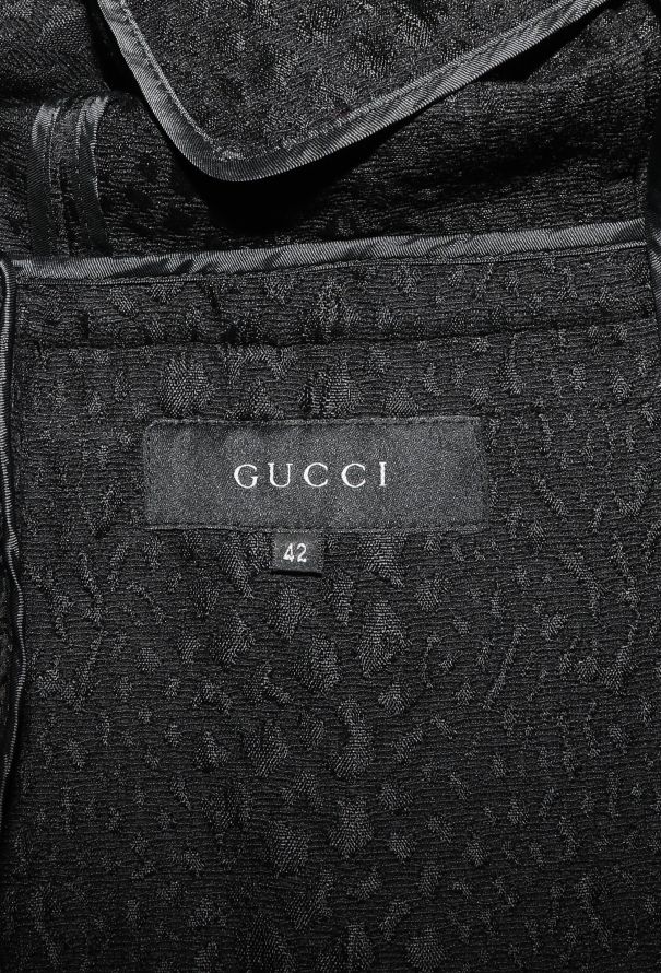 Gucci S/S 2000 Textured Jacquard Suit - 8