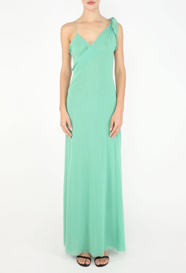 Jean Paul Gaultier 2000 Knotted Mesh Slip Dress - 3