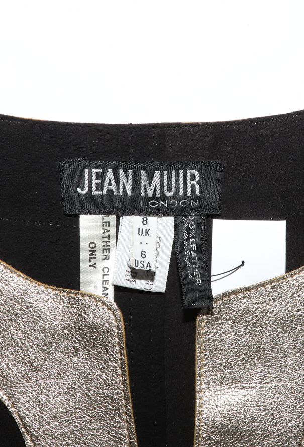 Jean Muir Metallic Suede Dress, 1981 - 6