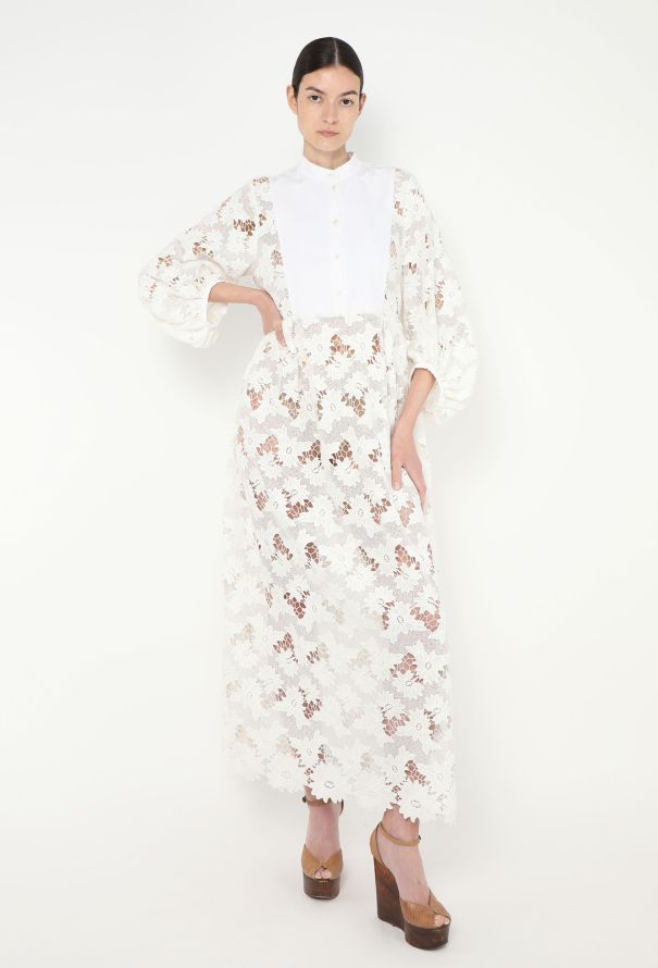 Erdem 2023 Nairne Guipure Dress - 1