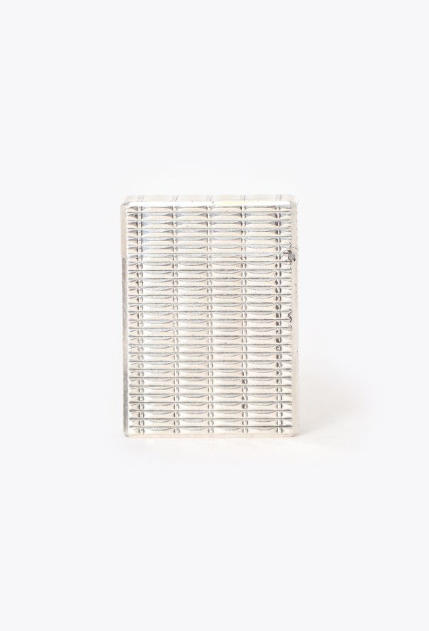 S.T. Dupont 1969 Silver Wickerwork Lighter - 5 S.T. Dupont 1969 Silver Wickerwork Lighter - 5