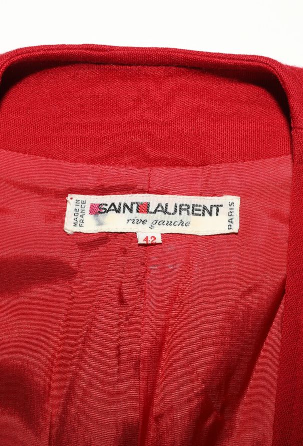 Saint Laurent Vintage Tailored Pocket Dress - 5