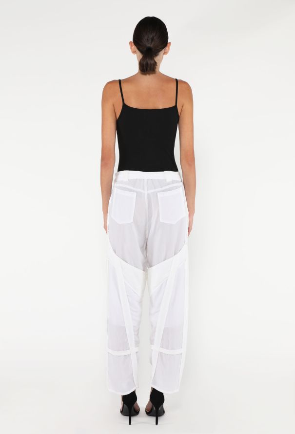 Balenciaga ICONIC S/S 2002 Belted Cargo Pants - 5