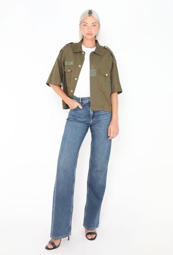 Céline 2021 Cotton Utility Overshirt - 4