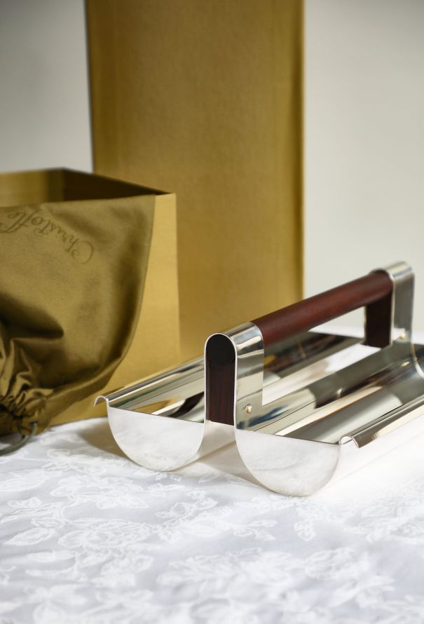 Vintage Objects & Decor Christofle Fjerdingstad Double Fruit Bowl - 5 Vintage Objects & Decor Christofle Fjerdingstad Double Fruit Bowl - 5