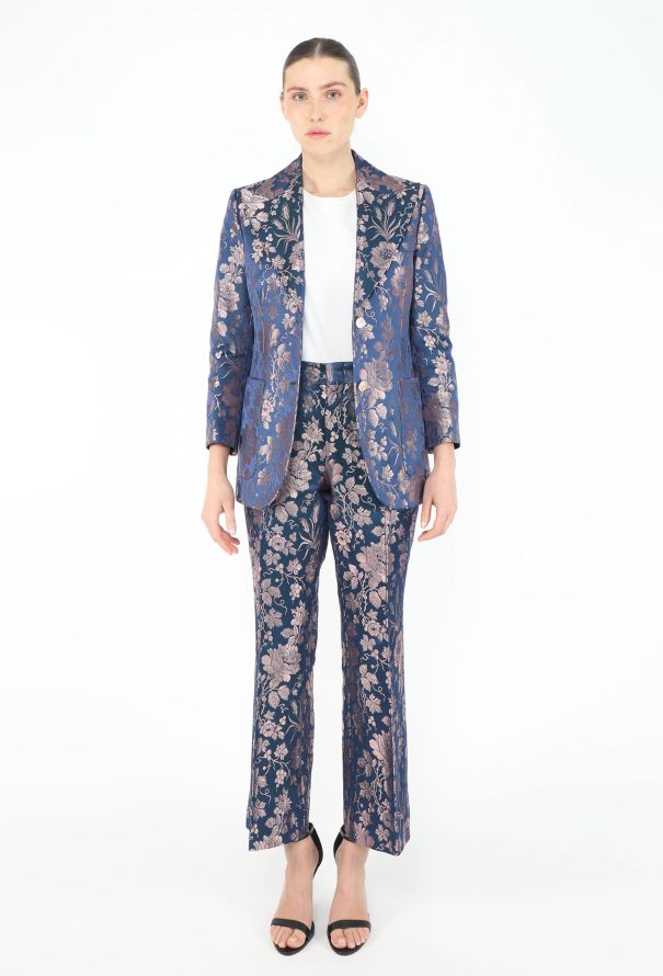 Gucci 2017 Brocade Tailored Suit - 4