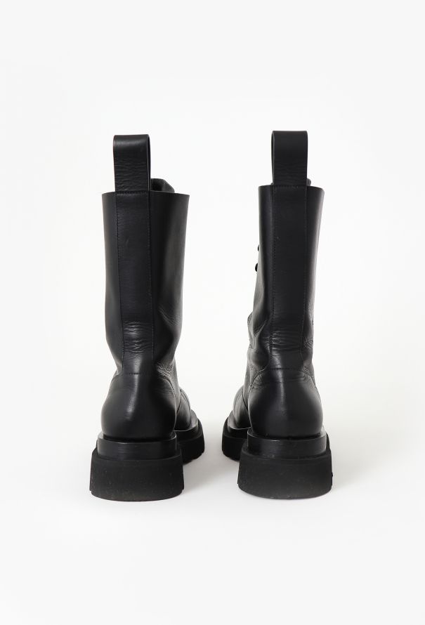 Bottega Veneta F/W 2022 Lace-Up Lug Boots - 5