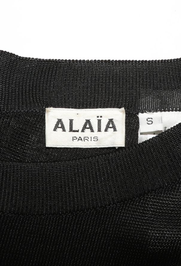 Alaïa Iconic S/S 1986 Jersey Bodycon Dress - 6