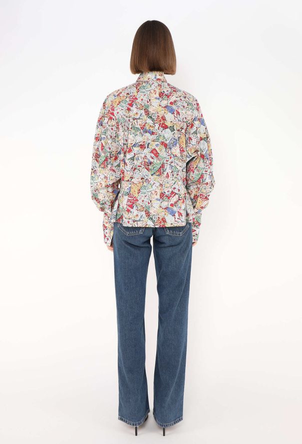 Alaïa 2019 Re-Edition '85 x César Printed Shirt - 7