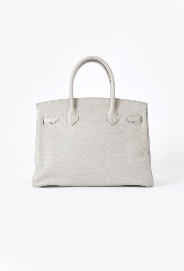 Hermès Gris Perle Togo Birkin 30 - 5 Hermès Gris Perle Togo Birkin 30 - 5