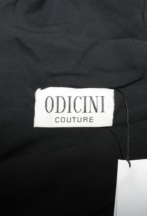 Basque Velvet & Pleated Lace Gown - 5