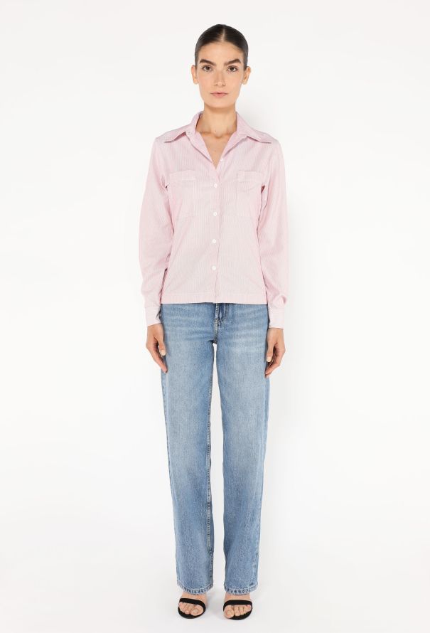 Céline Classic Cotton Printed Shirt - 5