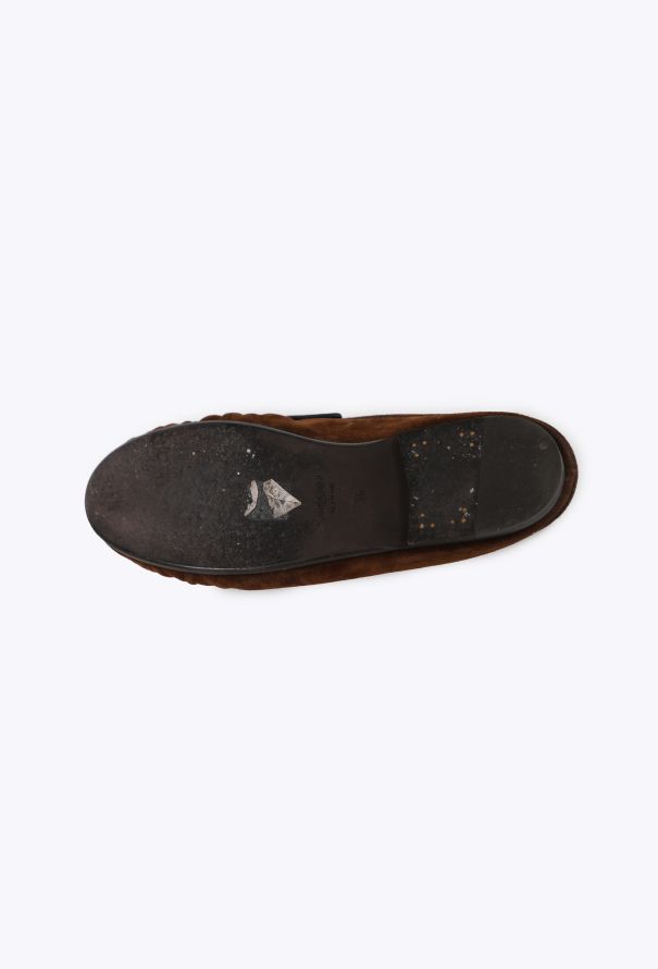 Saint Laurent Suede Le Loafer Slippers - 5