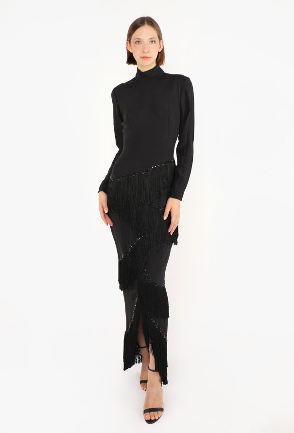 Bob Mackie Fringe Gown, F/W 1989 - 4