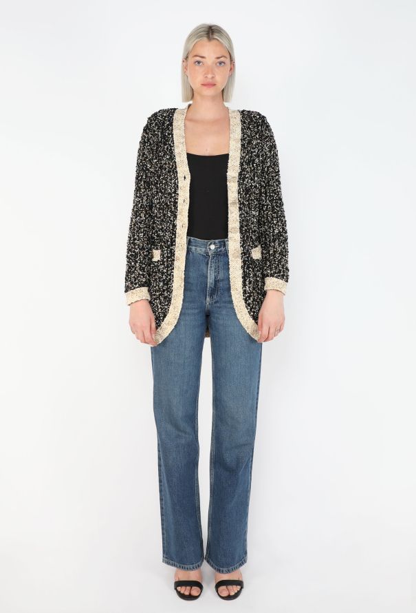 Chanel Paris-Egypt Lurex Tweed Cardigan, 2019 - 3