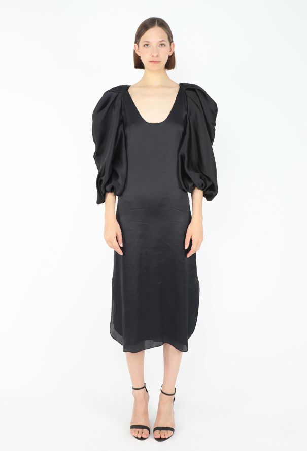 Khaite 2021 Silva Open-Back Silk Dress - 3