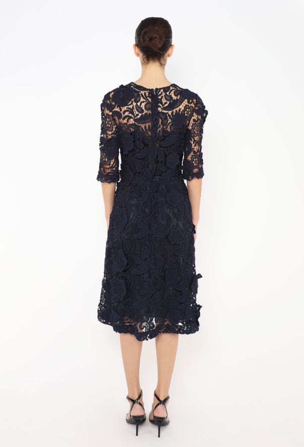 Prada F/W 2008 Guipure Lace Dress - 5 Prada F/W 2008 Guipure Lace Dress - 5
