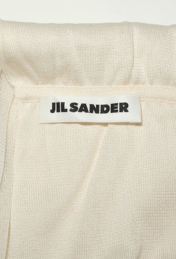 Jil Sander S/S 2024 Pleated Silk Kaftan - 6 Jil Sander S/S 2024 Pleated Silk Kaftan - 6