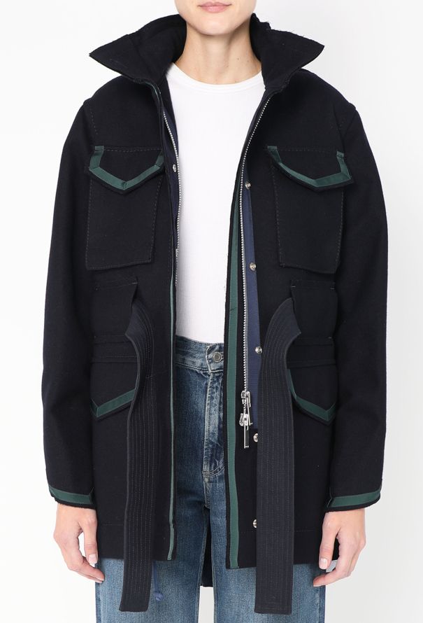 Sacai 2018 Belted Cargo Jacket - 4 Sacai 2018 Belted Cargo Jacket - 4