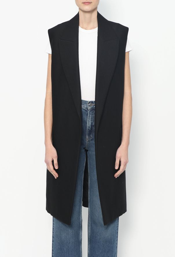 Céline Resort 2015 Tailored Crêpe Vest - 1