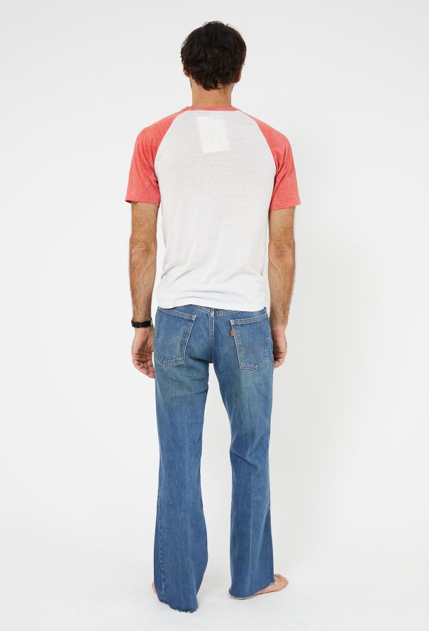 Men's Vintage '70s Levi's Bootcut Frayed 517 Jeans - 3