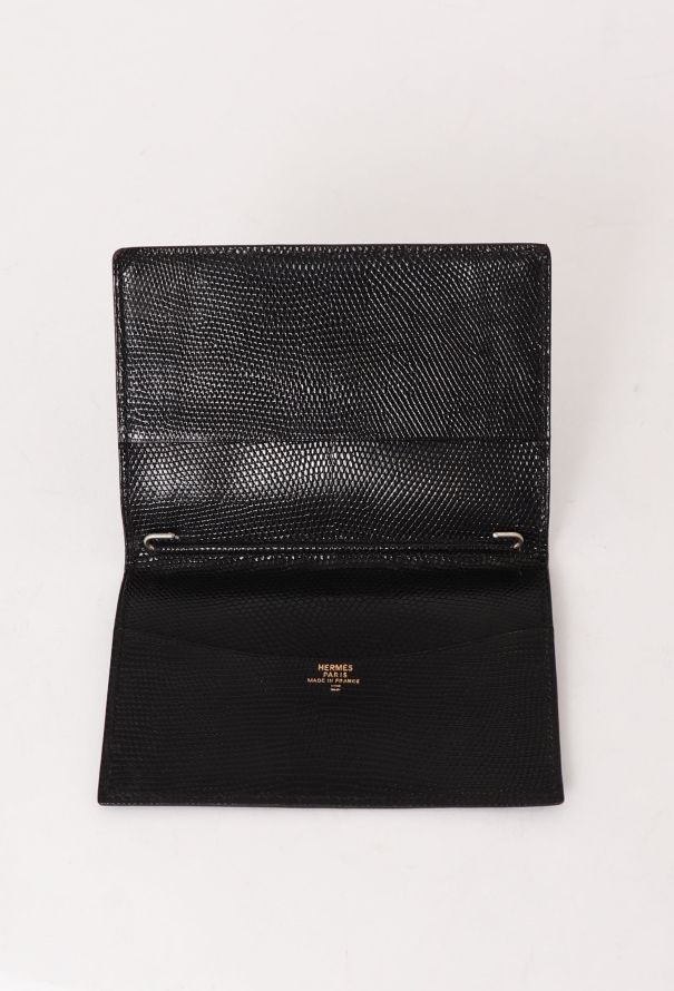 Hermès Black Lizard Agenda Cover - 6