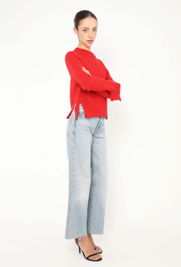 Céline 2017 Distressed Knit Sweater - 4 Céline 2017 Distressed Knit Sweater - 4