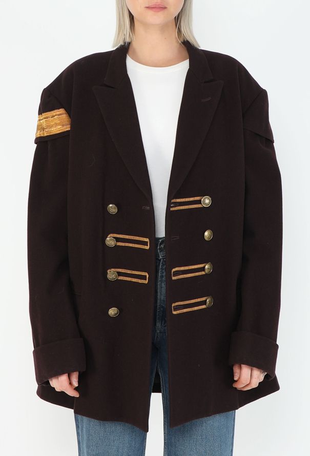 Yohji Yamamoto COLLECTOR F/W 1992 Napoleonic Peacoat - 4