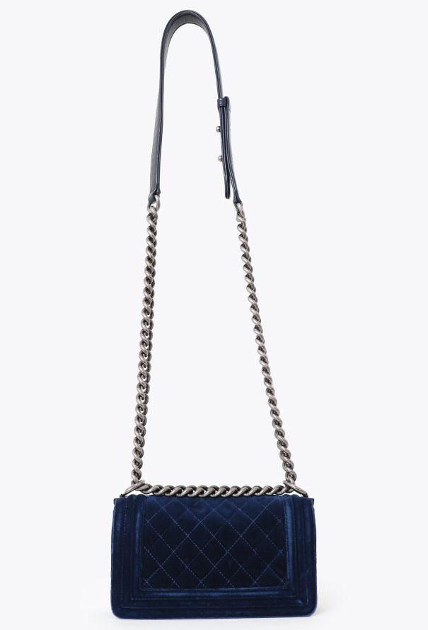 Chanel F/W 2012 Velvet Mini Boy Bag - 4 Chanel F/W 2012 Velvet Mini Boy Bag - 4