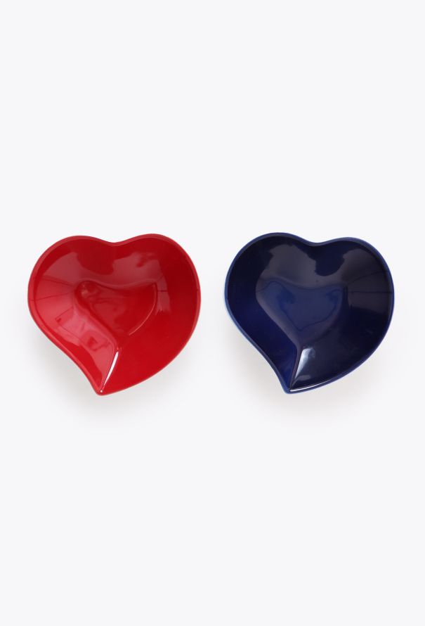 Saint Laurent Vintage Porcelain Heart Bowl Set - 1