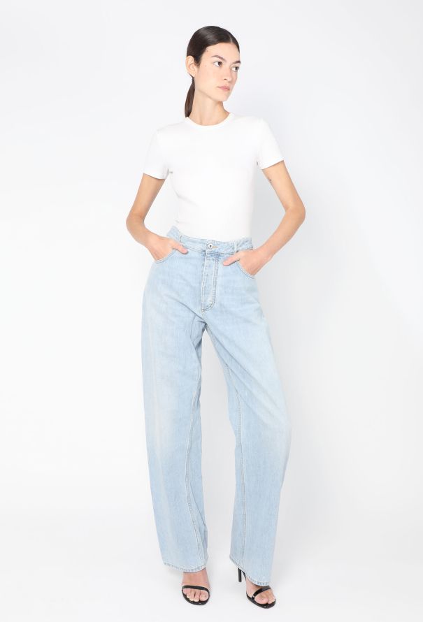 Bottega Veneta Pre-Fall 2023 Straight-Leg Jeans - 1