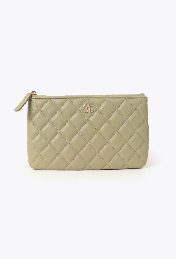 Chanel Quilted Small Zipped Pouch - 1