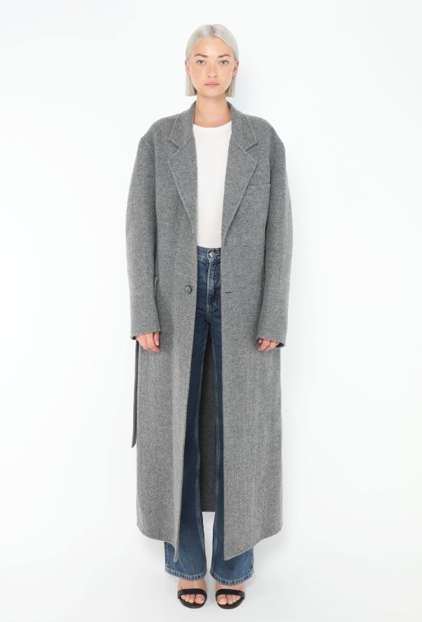 Céline Pre-Fall 2018 Belted Wool Coat - 3 Céline Pre-Fall 2018 Belted Wool Coat - 3