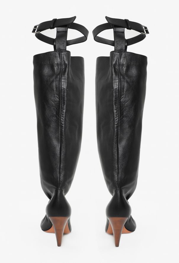 Céline Resort 2017 Ruched Leather Boots - 5 Céline Resort 2017 Ruched Leather Boots - 5