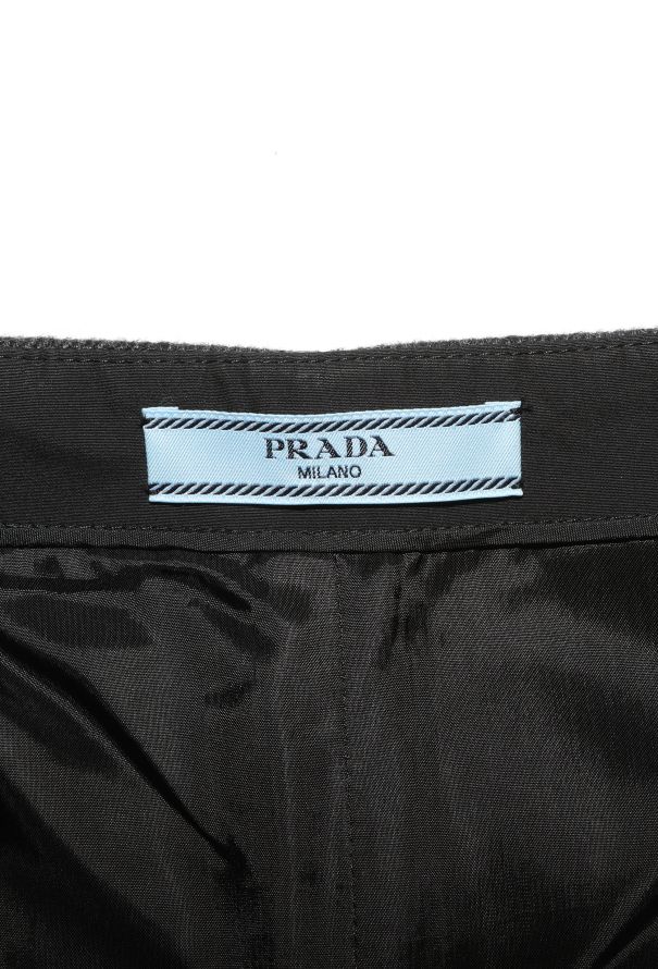 Prada F/W 2022 Panelled Mesh Skirt - 7