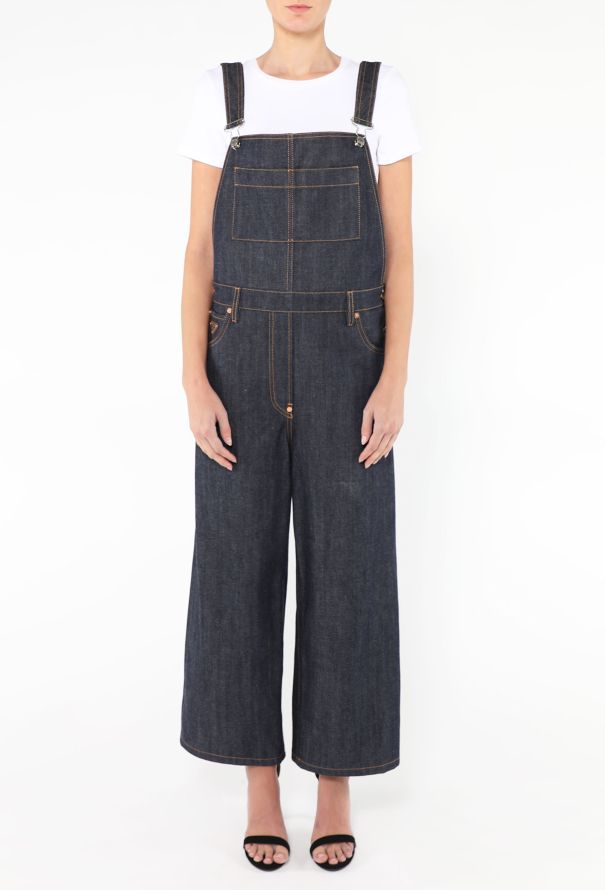 Prada 2024 Denim Emblem Overalls - 5