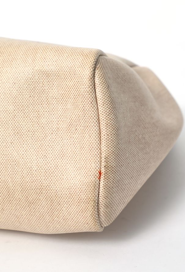 Hermès Vintage Toile & Vache Hunter 'Évolutionnaire' MM Herbag - 11