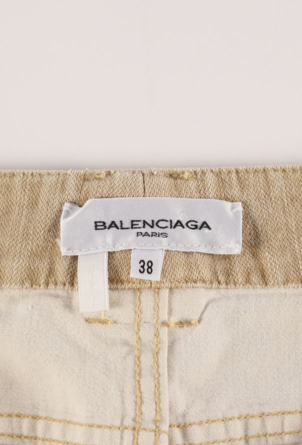 Balenciaga Cargo Denim Mini Skirt, 2000s - 5
