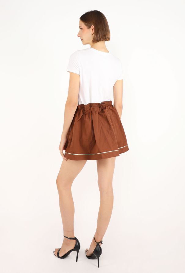 Prada Paperbag Pyjama Skirt, F/W 2025 - 6