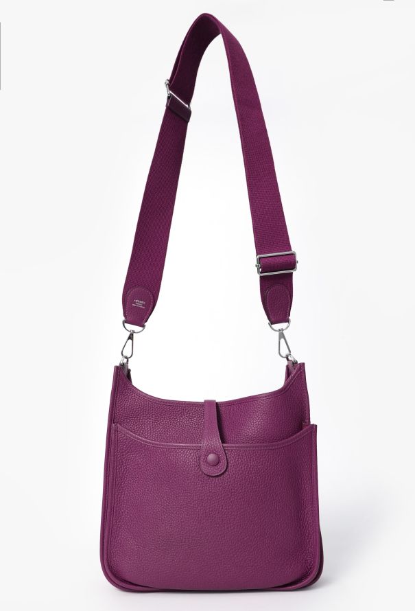 Hermès Anémone Taurillon Clémence Évelyne III 29 Bag - 4