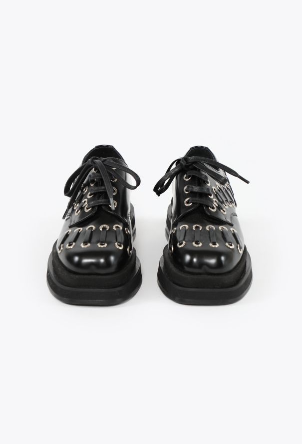 Simone Rocha Eyelet Platform Derbies - 2